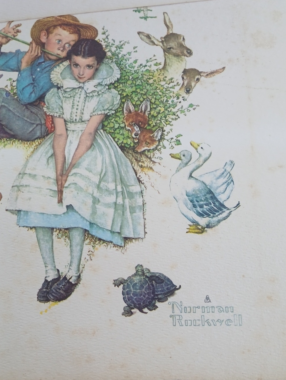Norman Rockwell "4 Stages Of Love" Lithographs